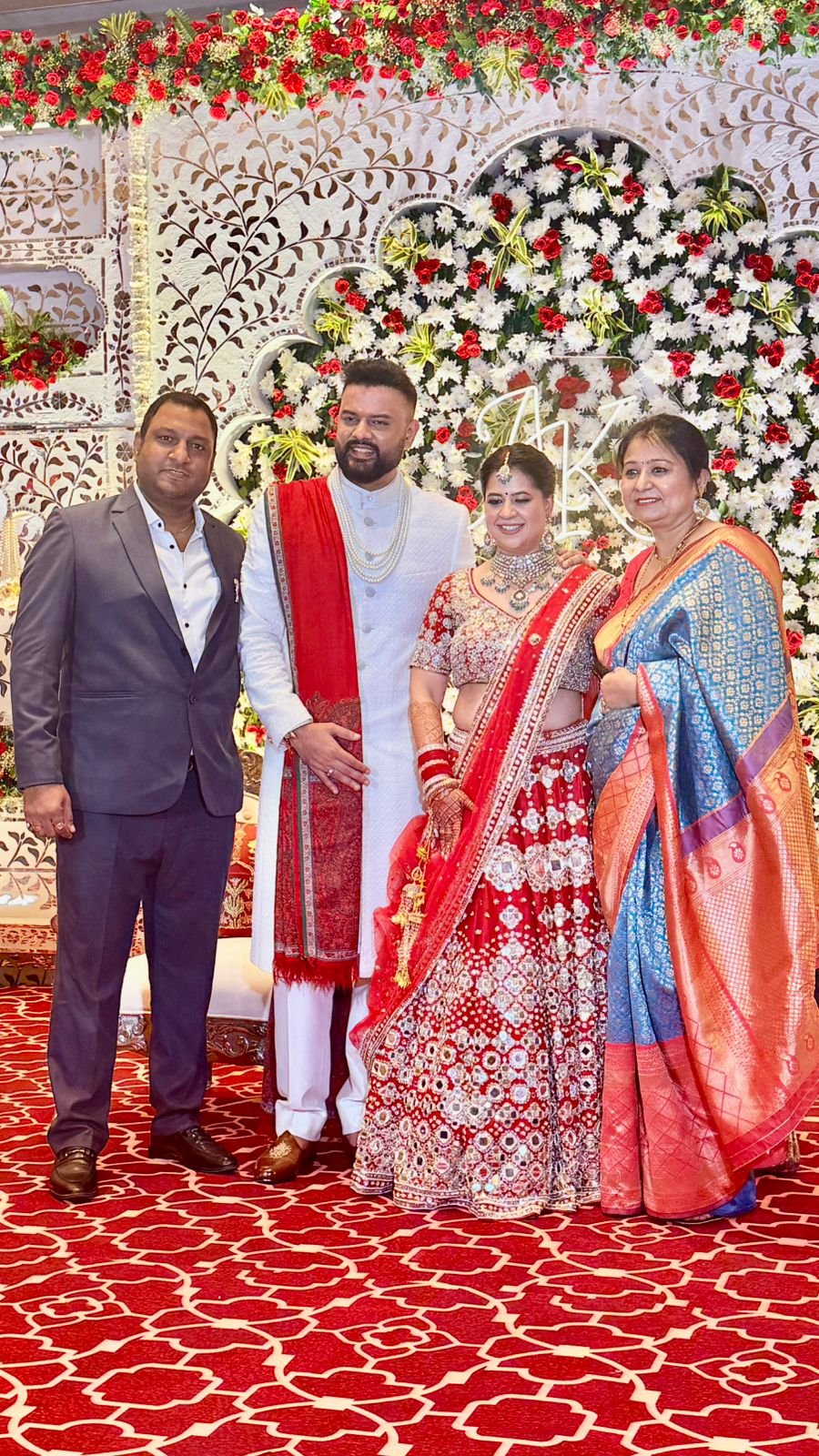 KARAN SHARMA and AMISHA CHOWBEY